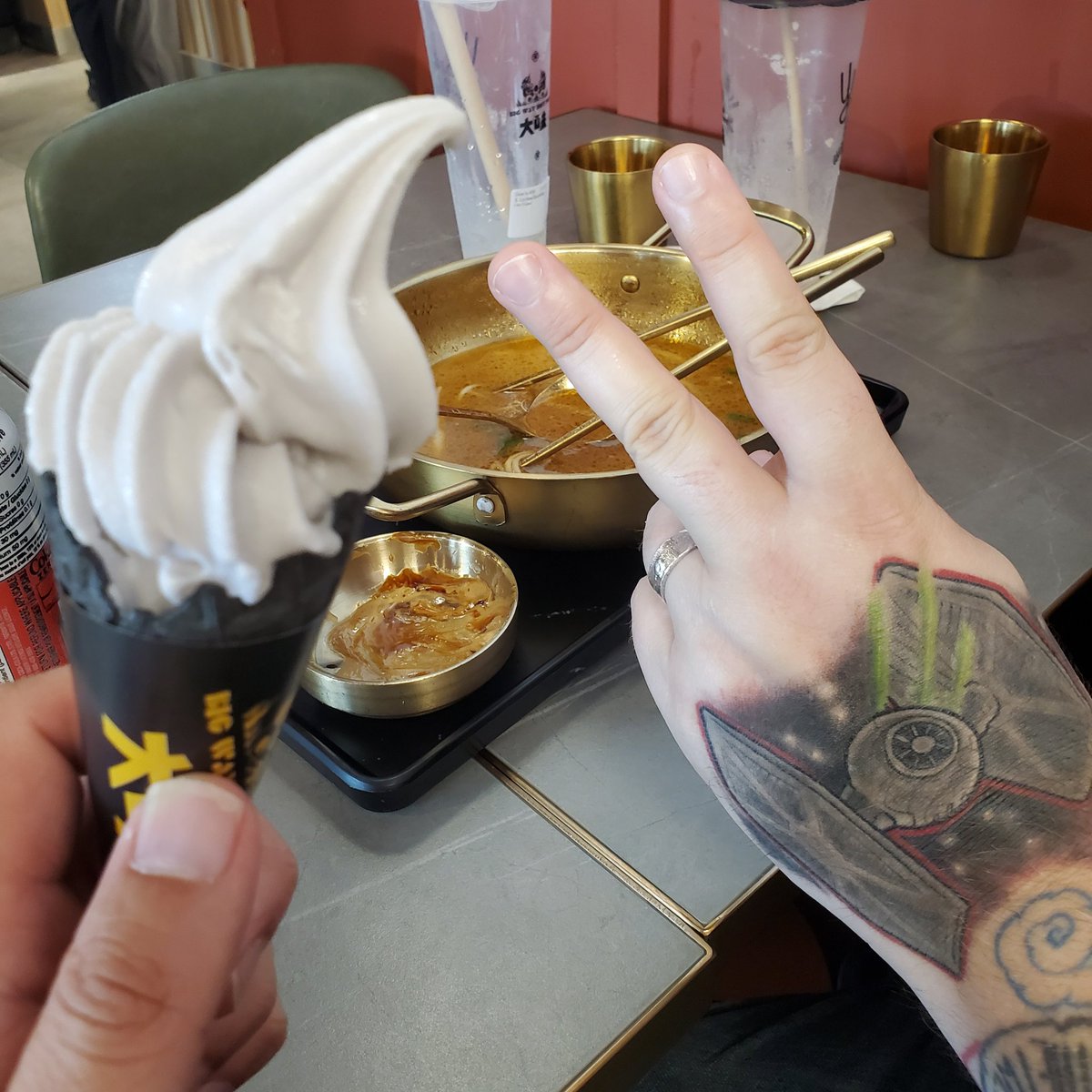 Really fun afternoon reliving our teenage days of hanging out at the mall. Also, Big Way Hot Pot was so good, as was the ice cream!