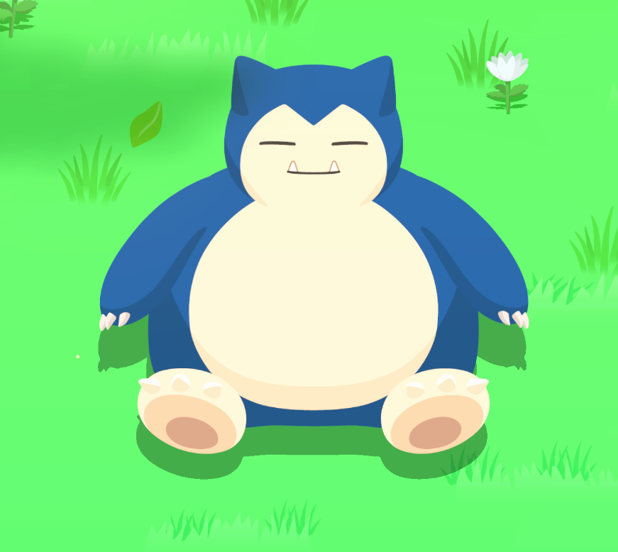 ワカクサEXのカビゴン、色違いで草 #ポケモンスリープ