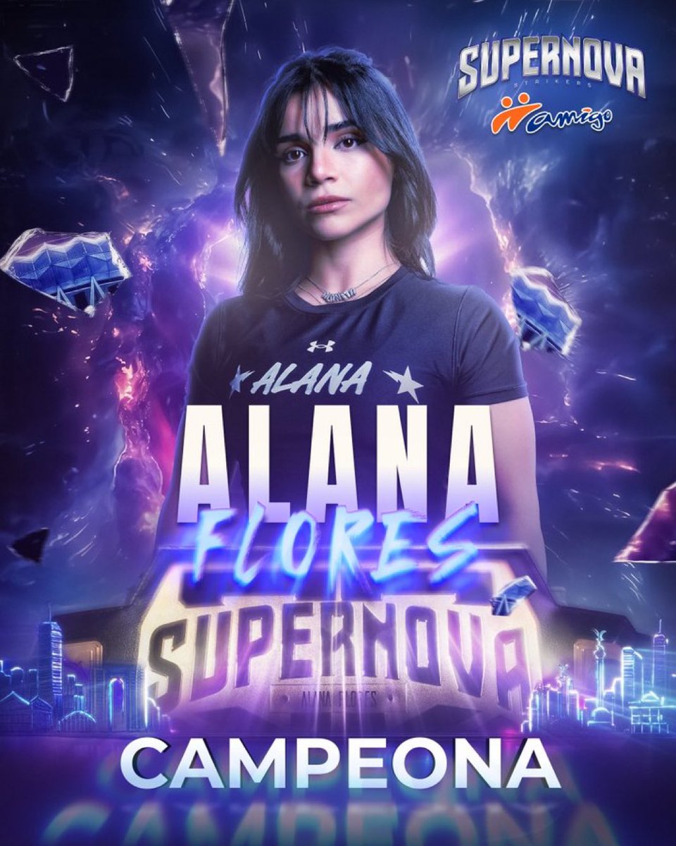 #ALANA ES LA GANADORA EN SU COMBATE CONTRA #GalaMontes 

#SupernovaStrikersAmigo #Supernova