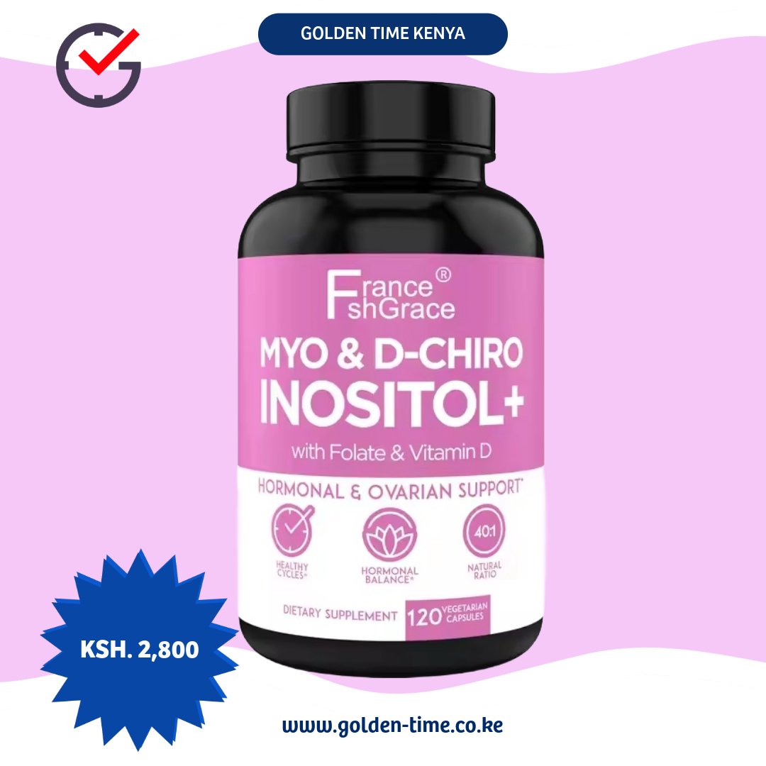 GoldenTimeKenya's tweet photo. What you might not know is that many popular fertility supplements on the market today are missing two crucial ingredients: Myo-Inositol and D-Chiro Inositol. These compounds are essential for optimal reproductive health, healthy cycles, and proper ovarian function.

Our ShGrace fertility supplements are different. We have a powerful, proprietary blend with the ideal 40:1 ratio of Myo-Inositol to D-Chiro Inositol. This specific ratio is designed to mimic your body's natural hormonal balance, helping to optimize your reproductive health and support healthy cycles and ovarian function.

Don't just take our word for it—try ShGrace for two months and see the difference for yourself. You won't regret it!

https://t.co/MKYZDTyMcG