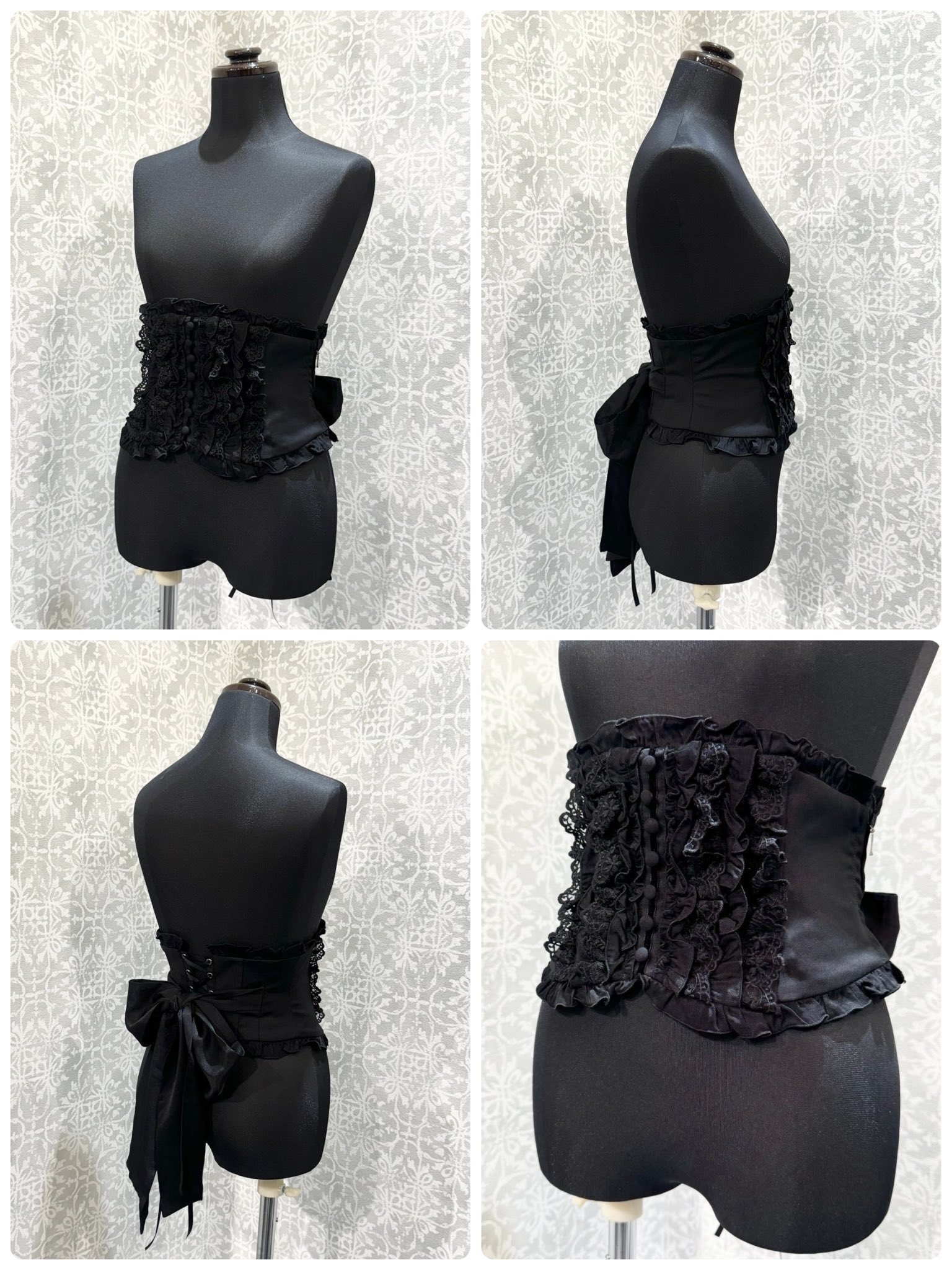 sheglit フリルリボンコルセット フリルリボンコルセット | Sheglit MiDiom online store