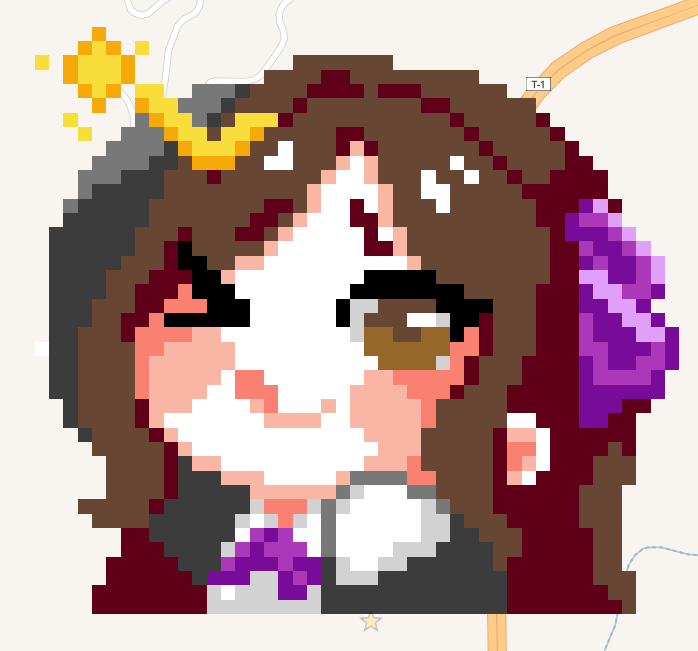 Pixel art Ehe💜
#wplace