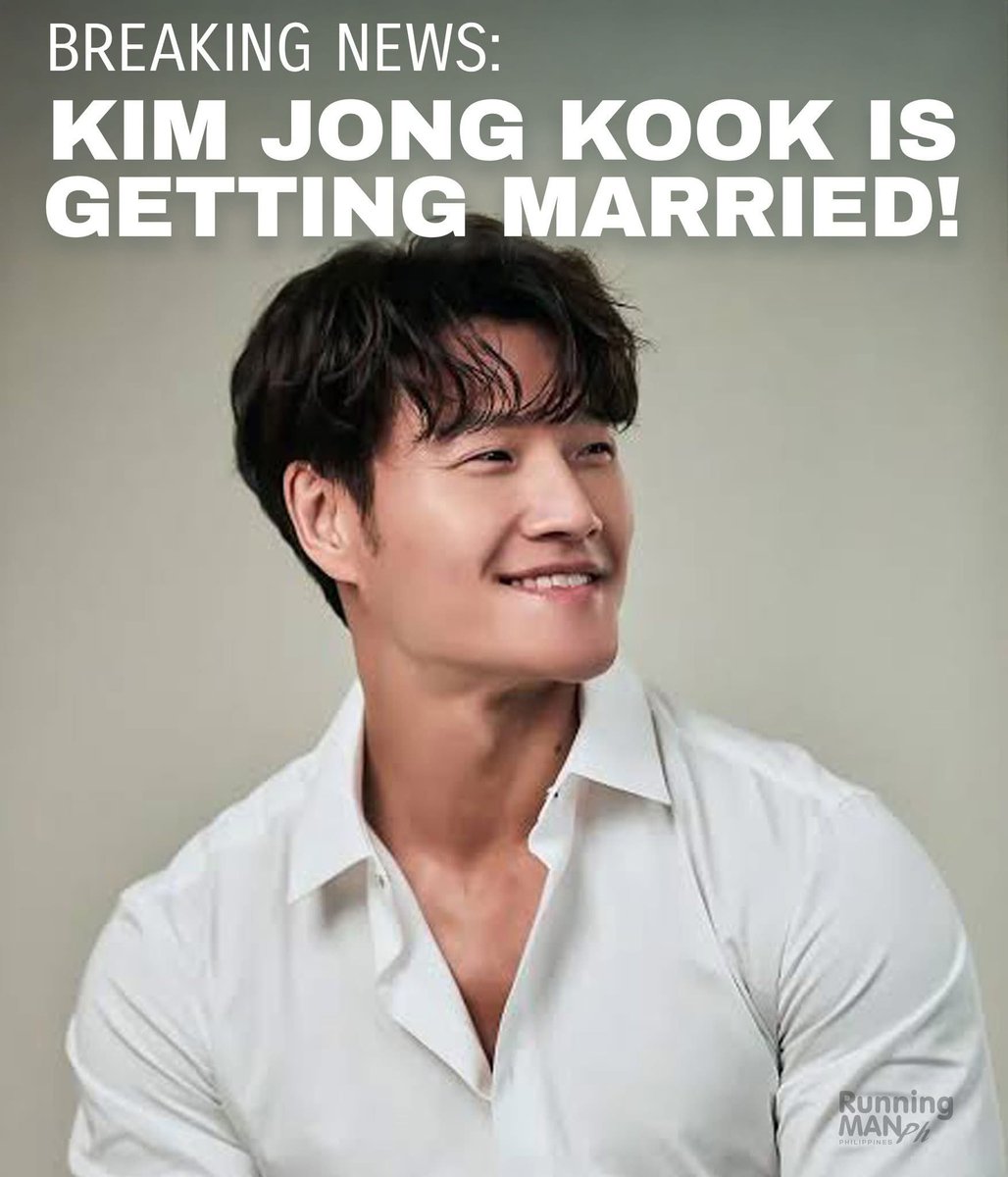 RMPHOfficial's tweet photo. [BREAKING NEWS] On August 18, Kim Jong Kook announced his upcoming wedding. The ceremony will be held privately in Seoul, attended only by close friends and family.

Our Spartace heart might be aching a little bit but we are happy for you Kim Jong Kook! Congratulations! ❤🎉 https://t.co/V58E3PbWAq