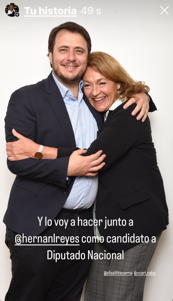 M_Campagnoli's tweet photo. Con el compromiso y dedicación de siempre podemos con ⁦@HernanLReyes mirarte a los ojos ⁩y decirte Vamos x más Ciudad, más Justicia y Educación. Fortaleciendo la Salud y los lazos y valores familiares recuperaremos la Argentina que supimos ser. Se puede! ⁦⁦⁦⁦ https://t.co/F00pQ2RGnA