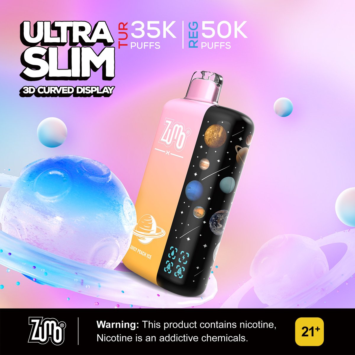 50K puffs in REG mode 🔋 or 35K in TURBO ⚡
Zumo ULTRA is a device built for your rhythm. 🚀

⚠️Must be 21+ 
#zumovape #VapeCommunity #vape #vaping #Smartvape #vapeshop #vapes #vapefam #relax #ice #vapelover #vape放出 #fypシ #AsiaCup