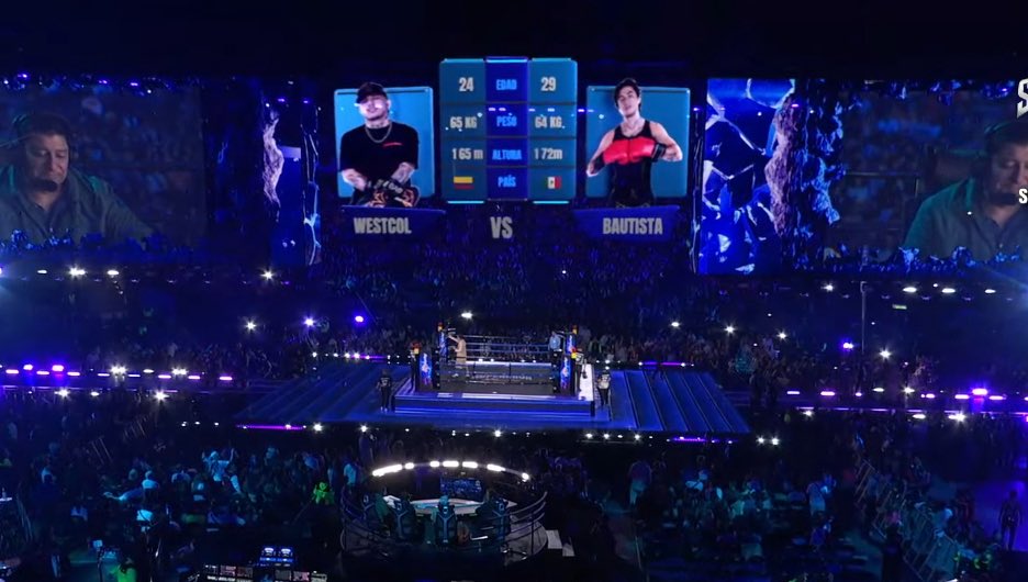 Listos para el tercer combate de la noche #WestCol vs #MarioBautista  🇨🇴🇲🇽
#Supernova #SuperNovaboxing