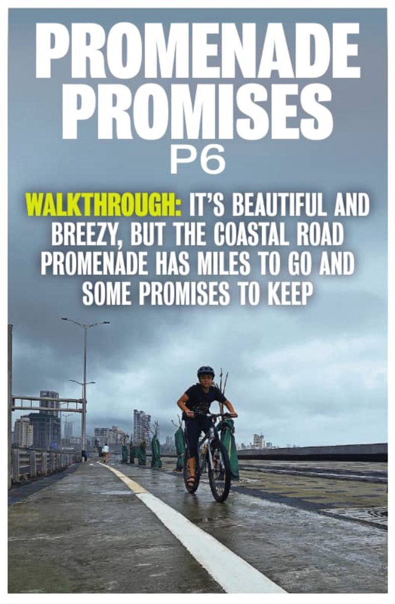DiwakarSharmaa's tweet image. #MISSING_BASICS: While the #promenade’s sweeping sea views and well-laid paths drew admiration, an undercurrent of #frustration quickly emerged, as washrooms were not clearly marked, and in some cases, inaccessible. The lack of drinking water stations left families inconvenienced