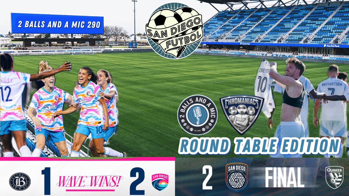 Everyone knows where to be tomorrow @ 8 PM to talk San Diego Futbol!

youtube.com/watch?v=KQ6q7t…