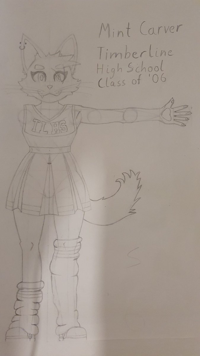 imfuture3D's tweet image. Redesigned Mint in a new style, now presenting:
Mint Carver!
#art #drawing #drawingart #furryart #ocart