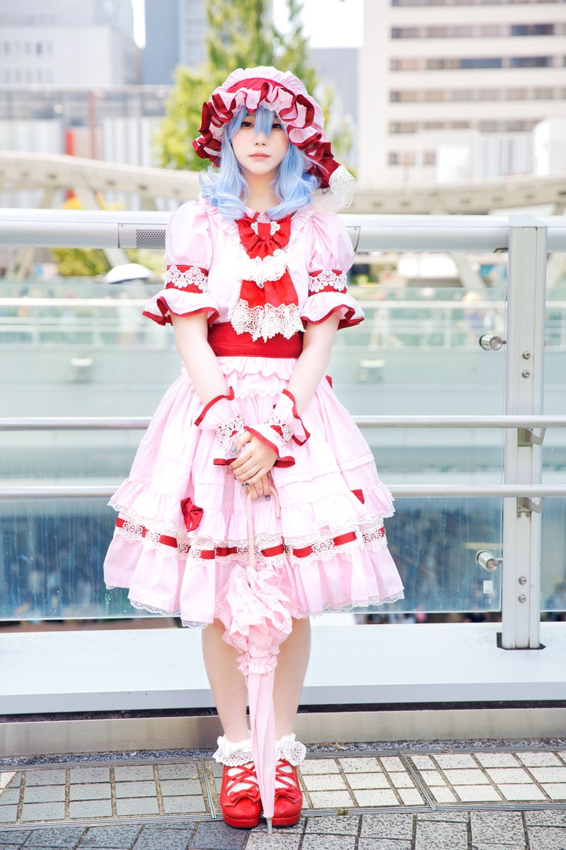 レミリア・スカーレット コスプレ 森森仙製 Sサイズ 羽 ウィッグ付き L