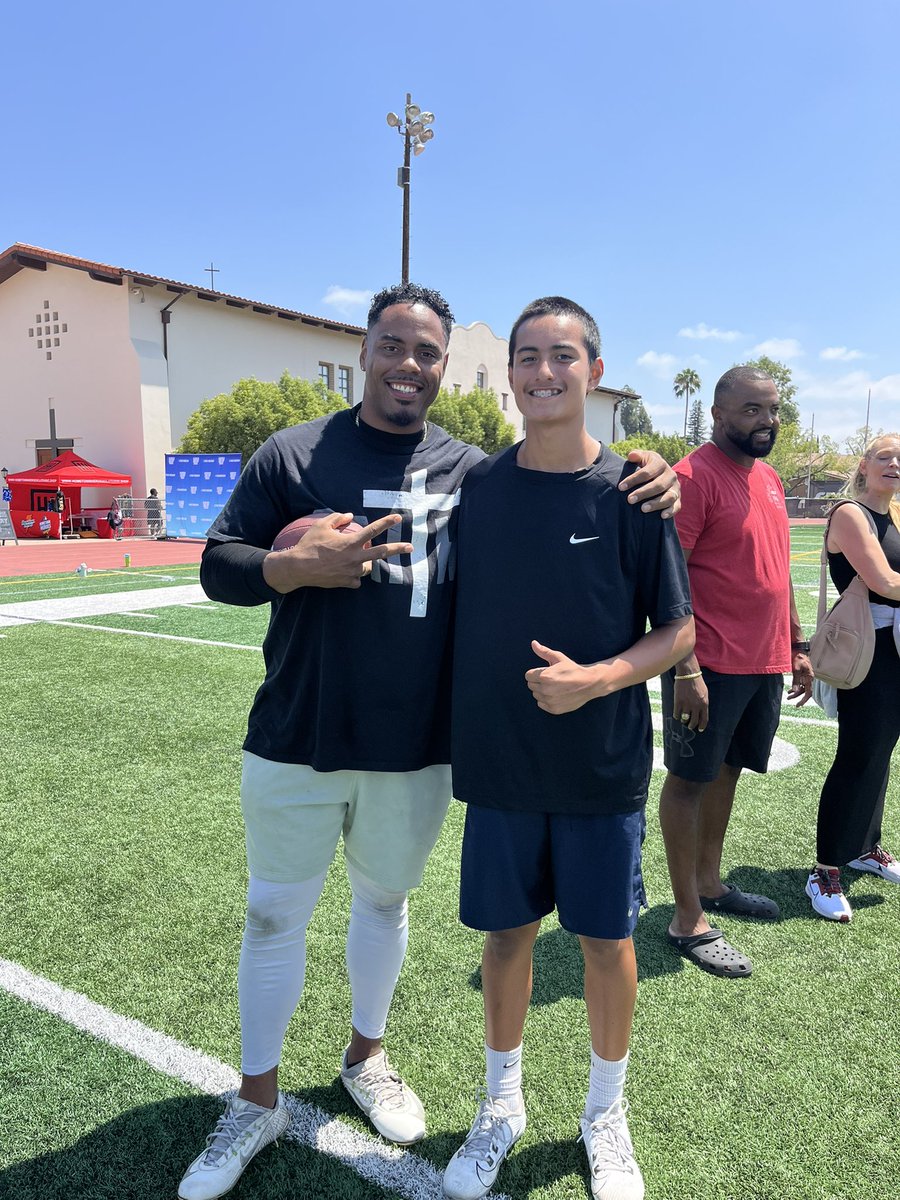 Ryu S (@ryusanchez0209) on Twitter photo Thank you <a href="/marcelluswiley/">Marcellus Wiley</a> for a great camp yesterday. I had a chance to meet many amazing nfl players and learned from them. Thank you to my brother for such an incredible role model <a href="/calebbsanchez/">Caleb Sanchez</a>. <a href="/latsondheimer/">eric sondheimer</a>
#ivyleague#student athlete 🏈 Thank you <a href="/marcelluswiley/">Marcellus Wiley</a> for a great camp yesterday. I had a chance to meet many amazing nfl players and learned from them. Thank you to my brother for such an incredible role model <a href="/calebbsanchez/">Caleb Sanchez</a>. <a href="/latsondheimer/">eric sondheimer</a>
#ivyleague#student athlete 🏈