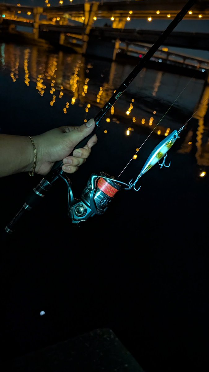 久々に仕事終わりオールで荒川に
シーバス行ってきました🫡
結果、、釣れず(´；ω；｀)
安定のボウズで終了。
只今帰宅。寝ます
#シーバス #荒川