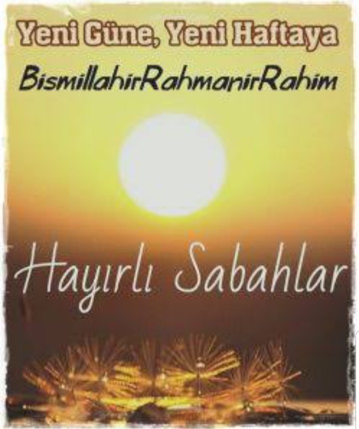 Selamun Aleykűm  Allah'ım Rahmetini ve Merhametini üzerimizden eksik etme 🤲  
Hayırlı sabahlar  güzel insanlar ☕🍃⚘