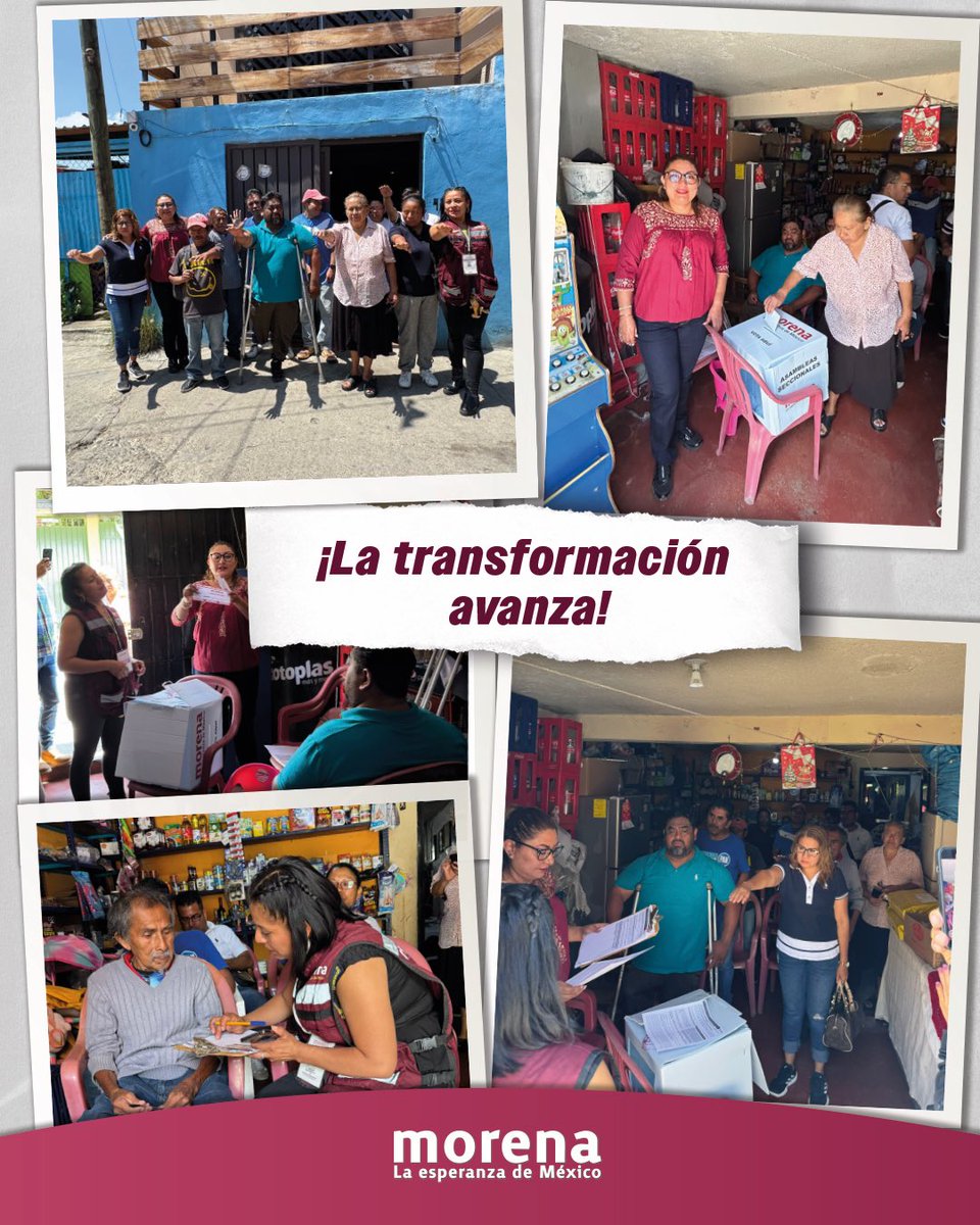 Hoy, en el inicio de la jornada nacional para conformar los Comités Seccionales en Defensa de la Transformación, le tomé protesta a la sección 492 de #Oaxaca de Juárez.

Las raíces de nuestro movimiento están en la organización popular para defender y transformar la vida pública