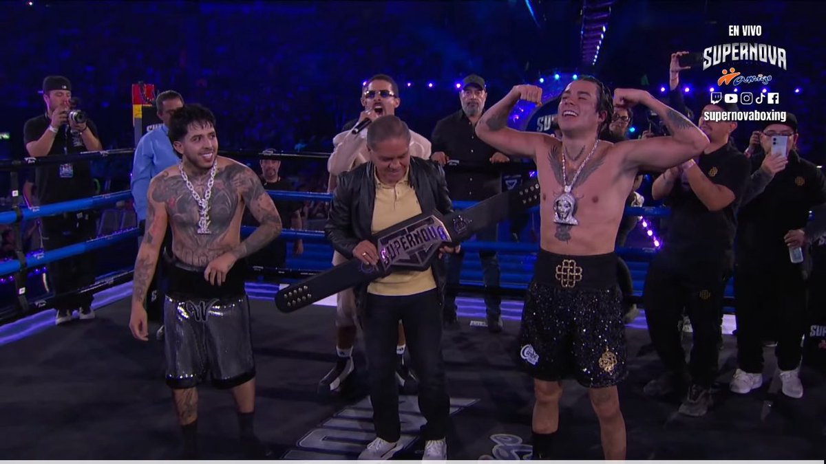 #MarioBautista es el ganador del segundo combate de la #Supernova #SuperNovaboxing 🇲🇽