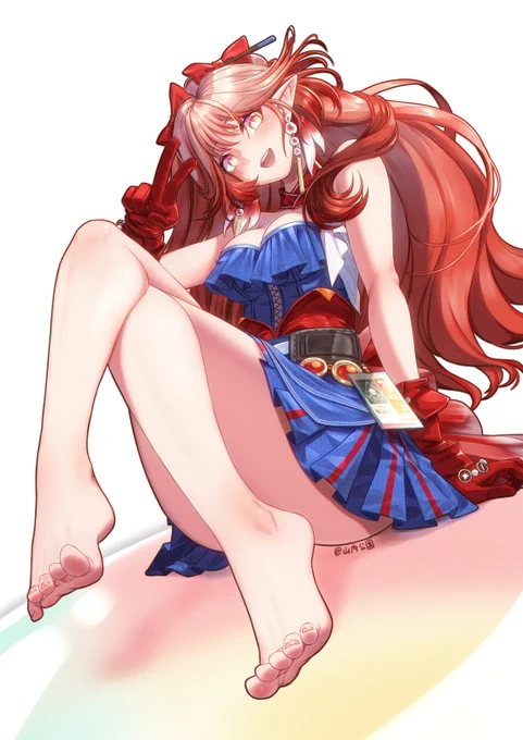 遥 ハルカ Haruka あるいは羽生萌々香/羽生萌萌香/萌萌香 #Arknights #明日方舟 #アークナイツ #羽生萌々香 高解像度ver. &背景なしver.はFANBOX&Patreonでよろしく!