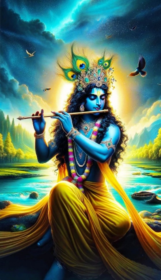 कानों में गूंजे बंसी की मधुर तान,
राधा के संग मुस्काए श्याम सुंदर भगवान।

मैया की माखन चोराई अब भी करती है दिल को मोहित,
हर युग में कृष्णा बने हैं प्रेम और भक्ति के प्रतीक।

जहाँ कृष्ण हो, वहाँ प्रेम का सागर उमड़ता है,
उनकी मुस्कान से ही तो पूरा ब्रह्मांड धड़कता है।

सुप्रभात!💐