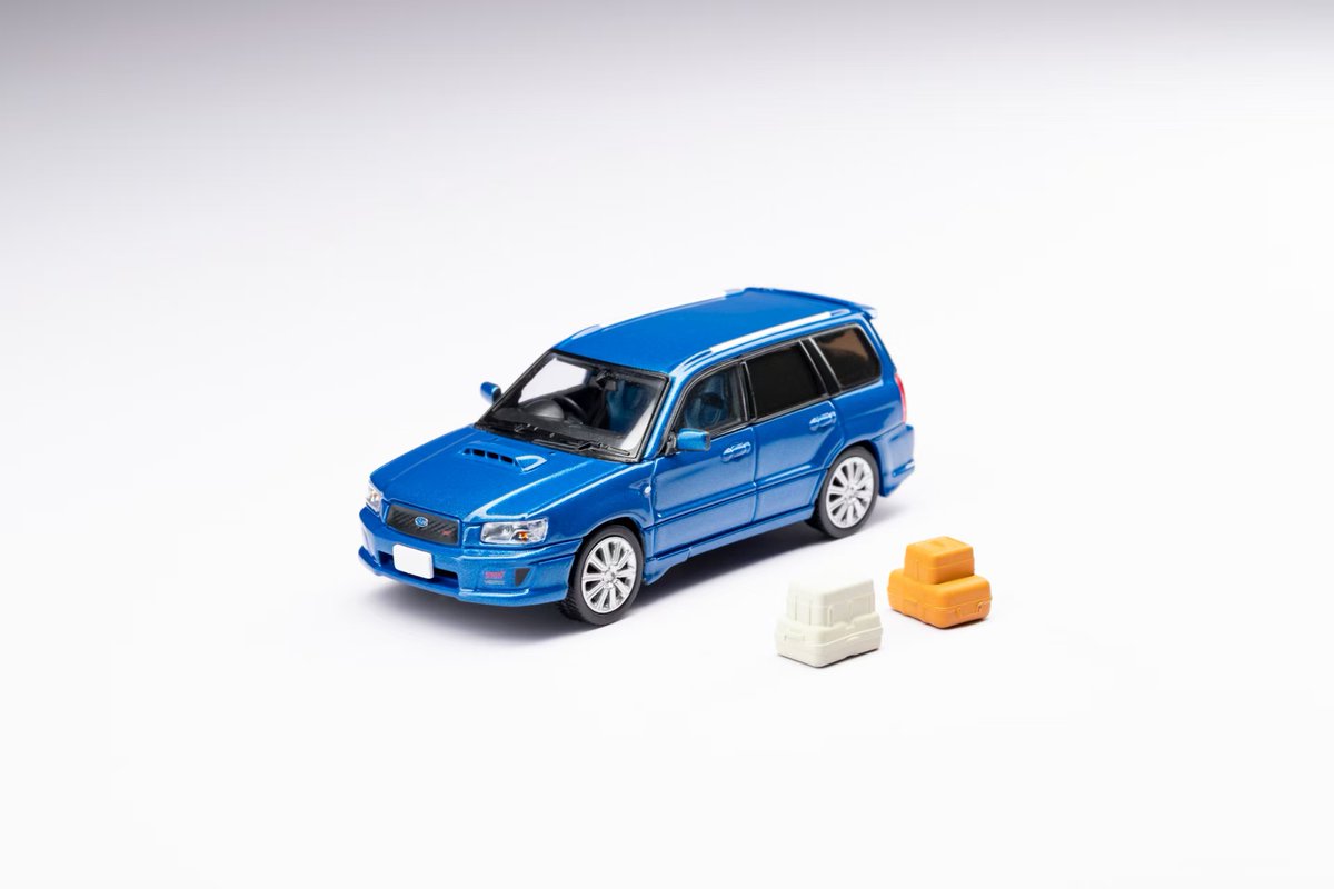 HJ_Minicar's tweet image. &amp;lt; MODEL MODEL &amp;gt;
1/64 Subaru Forester SG9 Sti blue
■発売予定:2025年12月以降
■お取扱店
markmodels.jp/distributers-r…
#MODELMODEL #モデルモデル #ミニカー #Subaru #Forester #SG9 #スバル #フォレスター #STi