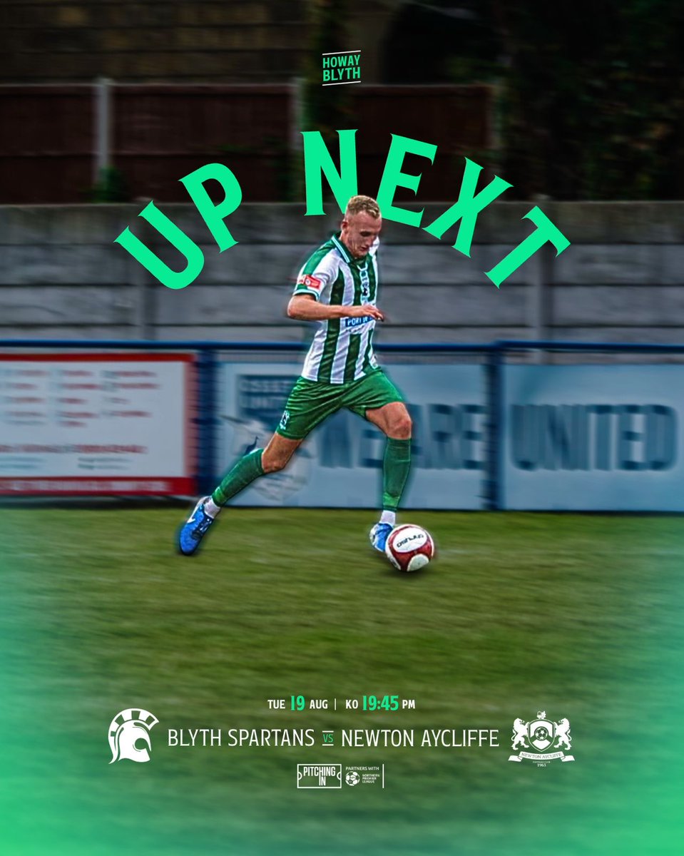 Blyth Spartans (@blyth_spartans) on Twitter photo 🔜 Matchday -1
We go again tomorrow night as <a href="/NAycliffeFC/">Newton Aycliffe FC</a> come to Croft Park 😤
#HowayBlyth 🔜 Matchday -1
We go again tomorrow night as <a href="/NAycliffeFC/">Newton Aycliffe FC</a> come to Croft Park 😤
#HowayBlyth