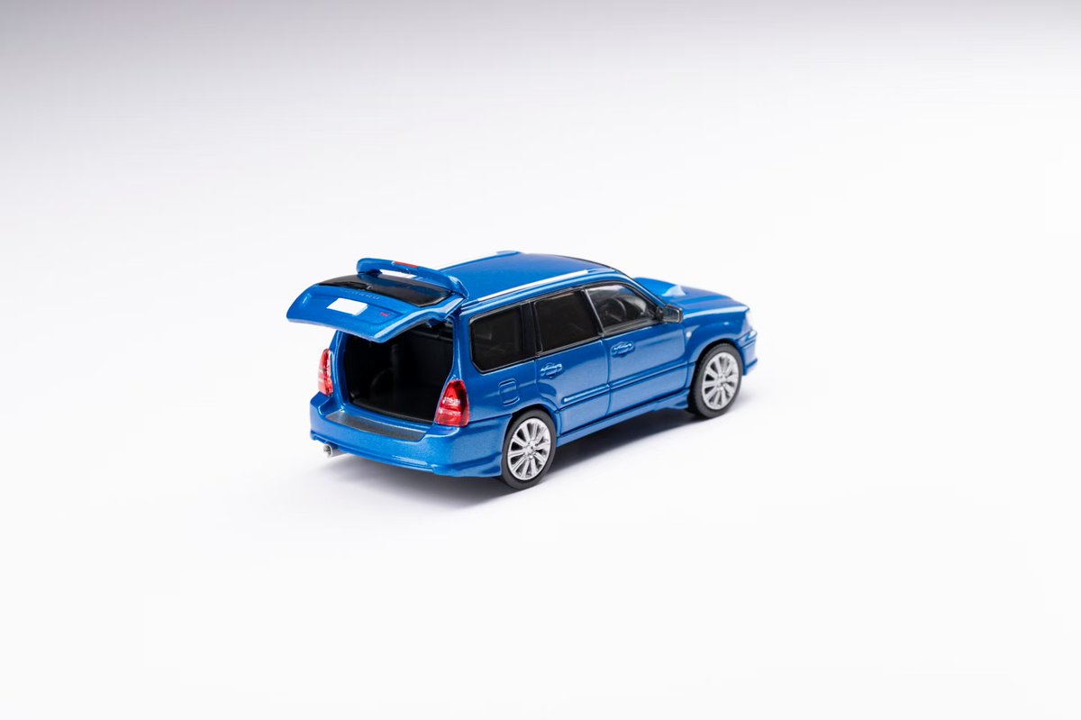 HJ_Minicar's tweet image. &amp;lt; MODEL MODEL &amp;gt;
1/64 Subaru Forester SG9 Sti blue
■発売予定:2025年12月以降
■お取扱店
markmodels.jp/distributers-r…
#MODELMODEL #モデルモデル #ミニカー #Subaru #Forester #SG9 #スバル #フォレスター #STi