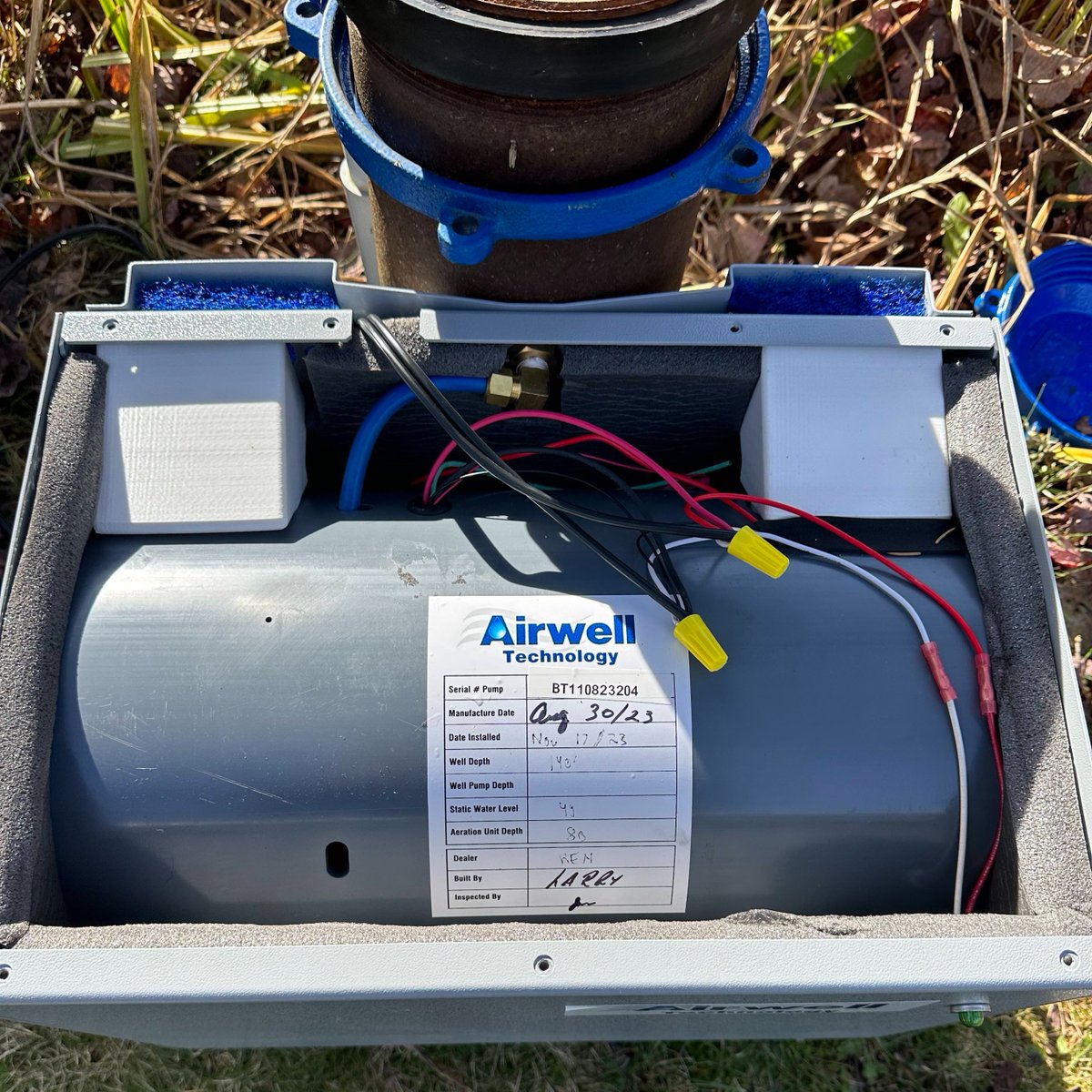 Make_It_Right's tweet photo. When radon gas dissolves into well water, every time you shower, wash clothes, or even run the tap, you’re releasing this gas into your home. The Airwell is an impressive technology that we have installed in our projects to deal with issues in well water. https://t.co/lAZDXS0FAE https://t.co/Alivn0oU54