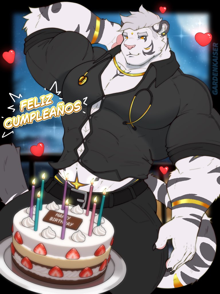 Hoy es el cumpleaños de <a href="/Belzaurus/">Zorem~🌙</a> 

Con mucho cariño te mando un gran abrazo 🫂♥️✨

#furry #bara #furryartist #furrycommunity #furryfandom