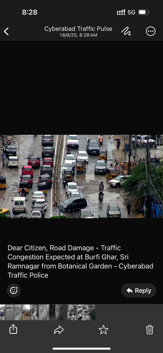 JJ (@searchingjonah) on Twitter photo Botanical Garden, Kondapur: The road is damaged, drains are overflowing and traffic warnings on Sunday night too. But no action to rectify before monsoons/ during. <a href="/GHMCOnline/">GHMC</a> <a href="/gadwalvijayainc/">Vijayalaxmi Gadwal, GHMC MAYOR</a> <a href="/CommissionrGHMC/">Commissioner GHMC</a> <a href="/ZC_SLP/">ZC SERILINGAMPALLY ZONE GHMC</a> <a href="/dc_slp20/">DC Serilingampally GHMC</a> <a href="/dc_slp20/">DC Serilingampally GHMC</a> <a href="/NewsMeter_In/">NewsMeter</a> <a href="/CoreenaSuares2/">@Coreena Enet Suares</a> <a href="/TheNaveena/">Naveena</a> Botanical Garden, Kondapur: The road is damaged, drains are overflowing and traffic warnings on Sunday night too. But no action to rectify before monsoons/ during. <a href="/GHMCOnline/">GHMC</a> <a href="/gadwalvijayainc/">Vijayalaxmi Gadwal, GHMC MAYOR</a> <a href="/CommissionrGHMC/">Commissioner GHMC</a> <a href="/ZC_SLP/">ZC SERILINGAMPALLY ZONE GHMC</a> <a href="/dc_slp20/">DC Serilingampally GHMC</a> <a href="/dc_slp20/">DC Serilingampally GHMC</a> <a href="/NewsMeter_In/">NewsMeter</a> <a href="/CoreenaSuares2/">@Coreena Enet Suares</a> <a href="/TheNaveena/">Naveena</a>
