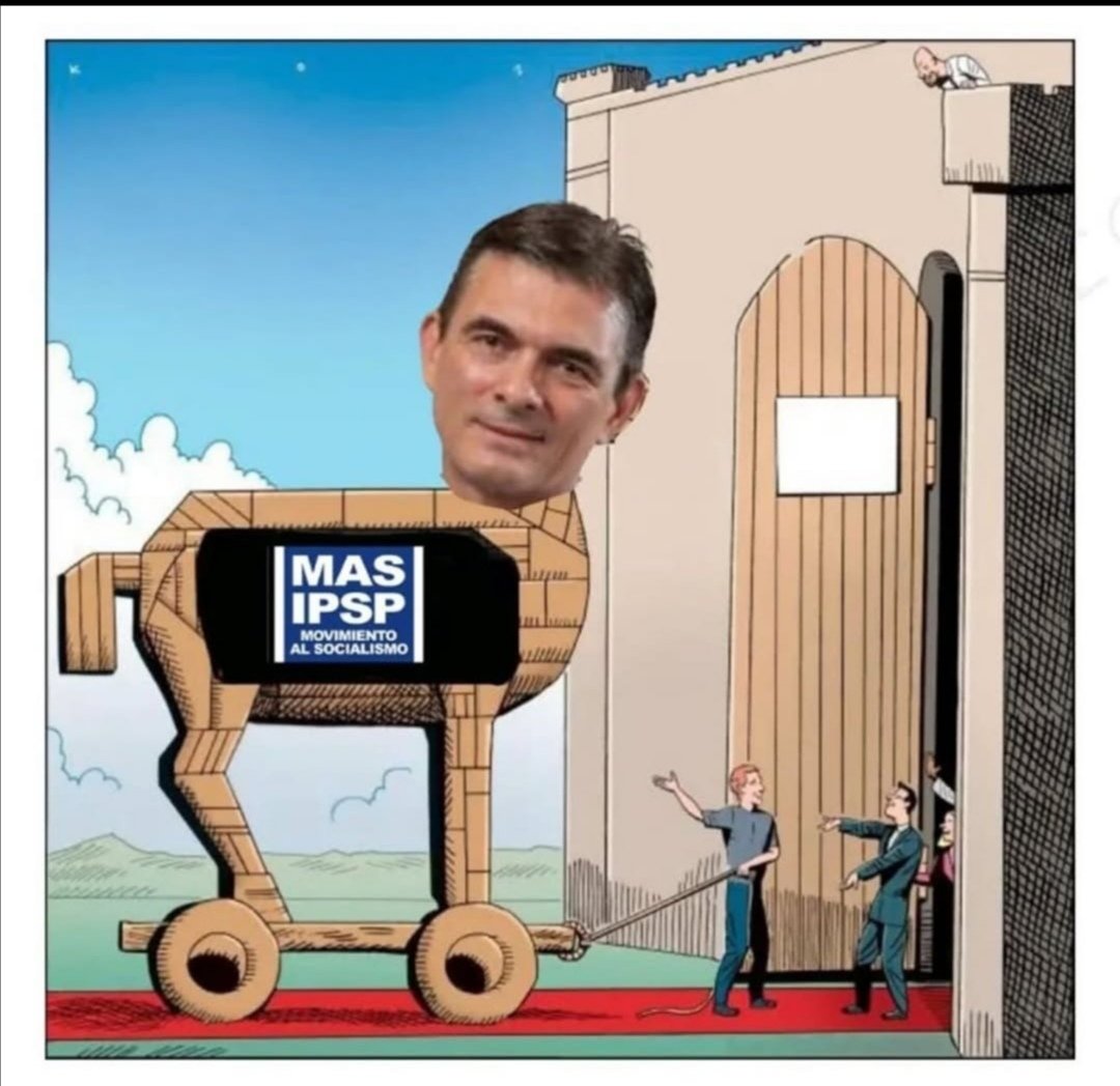 Sigue vivo el masismo, ahora encarnado en Rodrigo, y que además cuenta con el respaldo económico millonario de Samuel y Claure. ¡Abre los ojos!