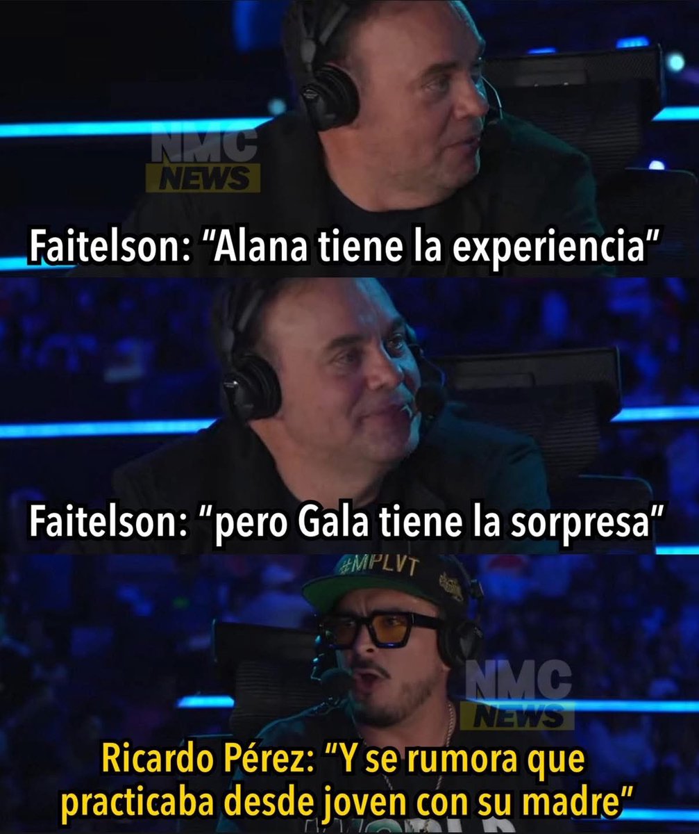 🚨#UltimaHora : Ricardo Perez en la transmisión de la Pelea entre Alana ante Gala Montes