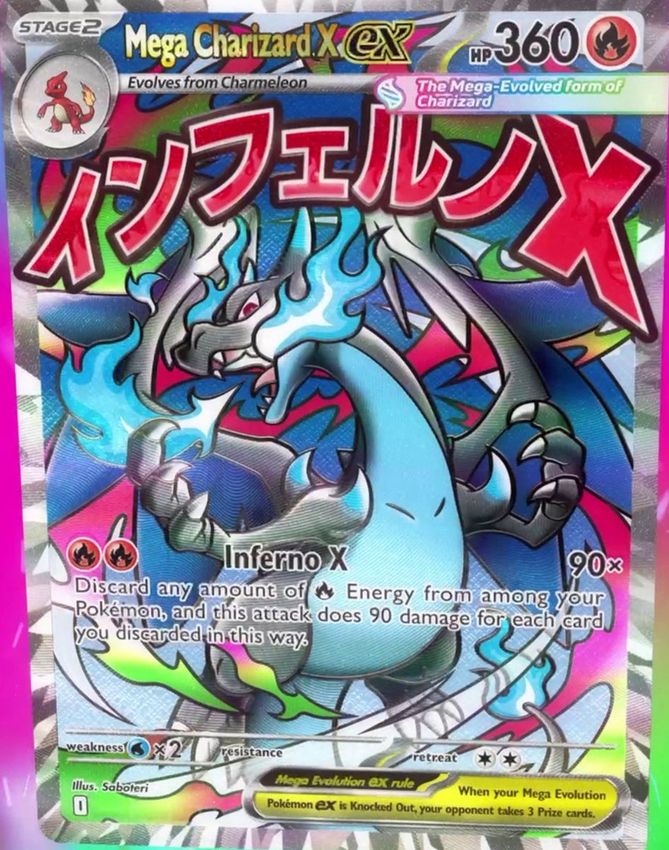 Mega Evolution Inferno Charizard has been revealed!