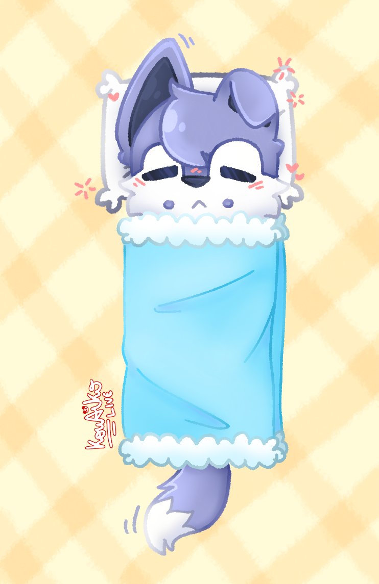 kouaikolive's tweet photo. eepy burrito🐺💤

#SKZOOfanart https://t.co/PFcHwTQ8cU