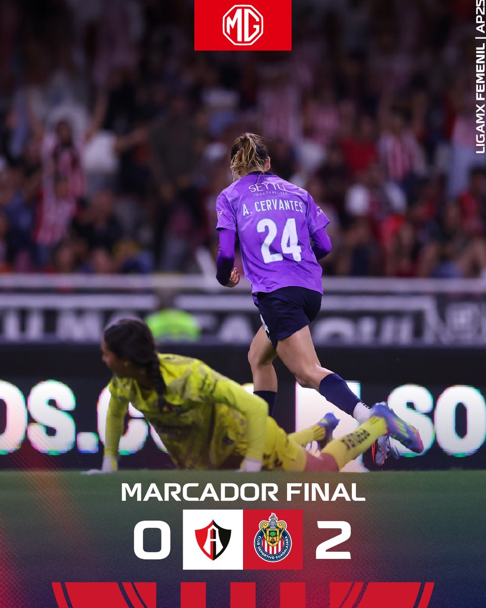 TERMINA EL PARTIDO EN NUESTRA SEGUNDA CASA.

🇫🇷 ¡GANARON LAS CHIVAS! 🇫🇷

A continuar con nuestro trabajo rumbo a las siguientes jornadas 👊