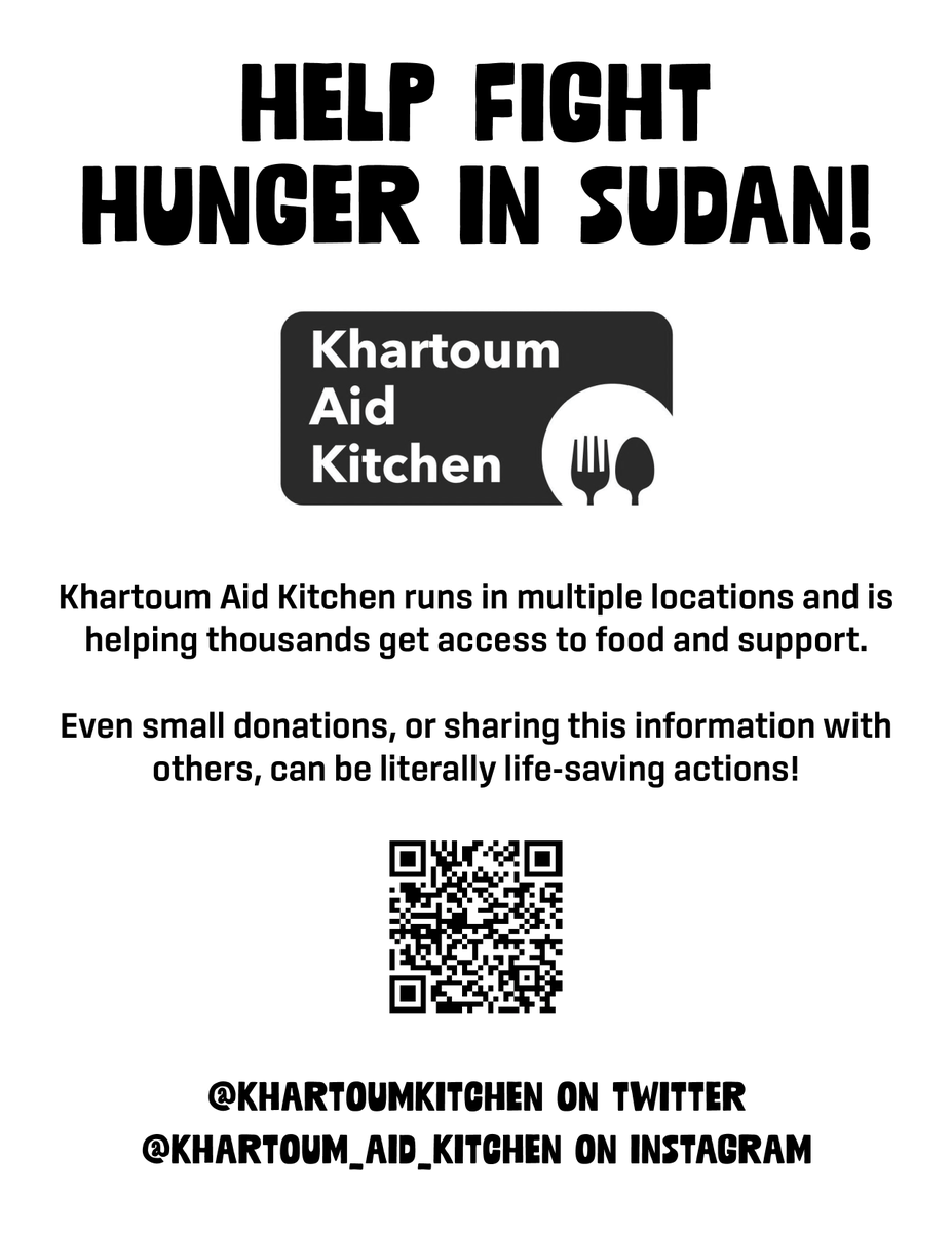 AJP_Diddle's tweet photo. For humanity's sake, you can be a part of the efforts to keep countless families alive in Sudan.  This is for a massive network of community kitchens: https://t.co/xY2nwGwFtX https://t.co/OYeJkuizD1