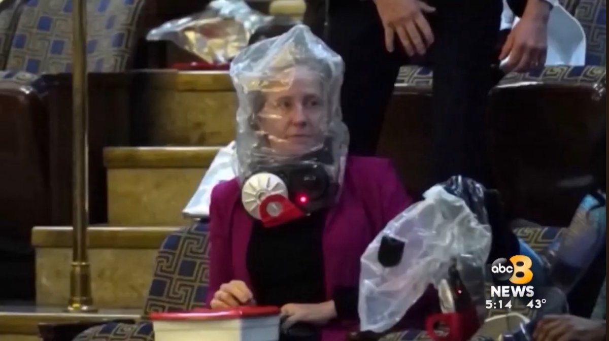 NOVA Campaigns (@nova_campaigns) on Twitter photo Did you know that big, bad, former CIA-covert-case officer & LE officer <a href="/SpanbergerForVA/">Abigail Spanberger</a> put her chem-bio weapon hood on during Jan 6th? Are you kidding? This is the CIA’s best? Did you know that big, bad, former CIA-covert-case officer & LE officer <a href="/SpanbergerForVA/">Abigail Spanberger</a> put her chem-bio weapon hood on during Jan 6th? Are you kidding? This is the CIA’s best?
