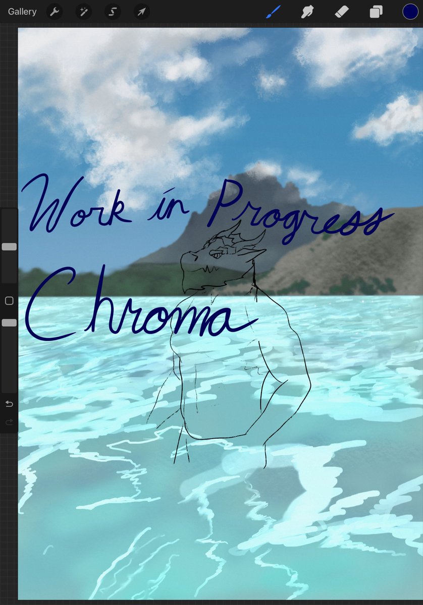 You guys really like my sketch/doodle art style but most of you probably didn’t know that I’ve painted for longer (surprised?). Summertime Work in progress to celebrate soon to be 1k follower milestone. I’m better at rendering than drawing in my opinion. Good Night, I sleep now.
