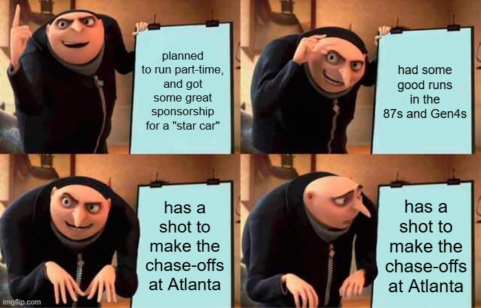 The best-laid plans...