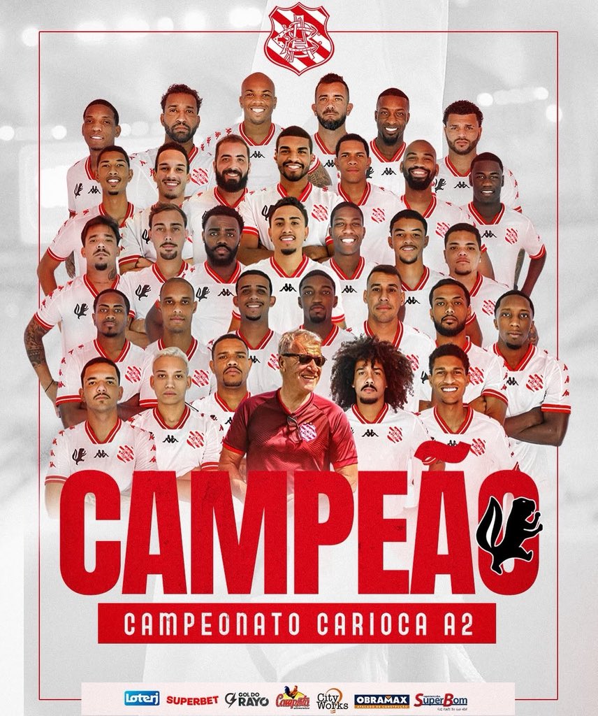 Missão cumprida 🏆 🥇
ACESSO ✅
CAMPEÃO ✅