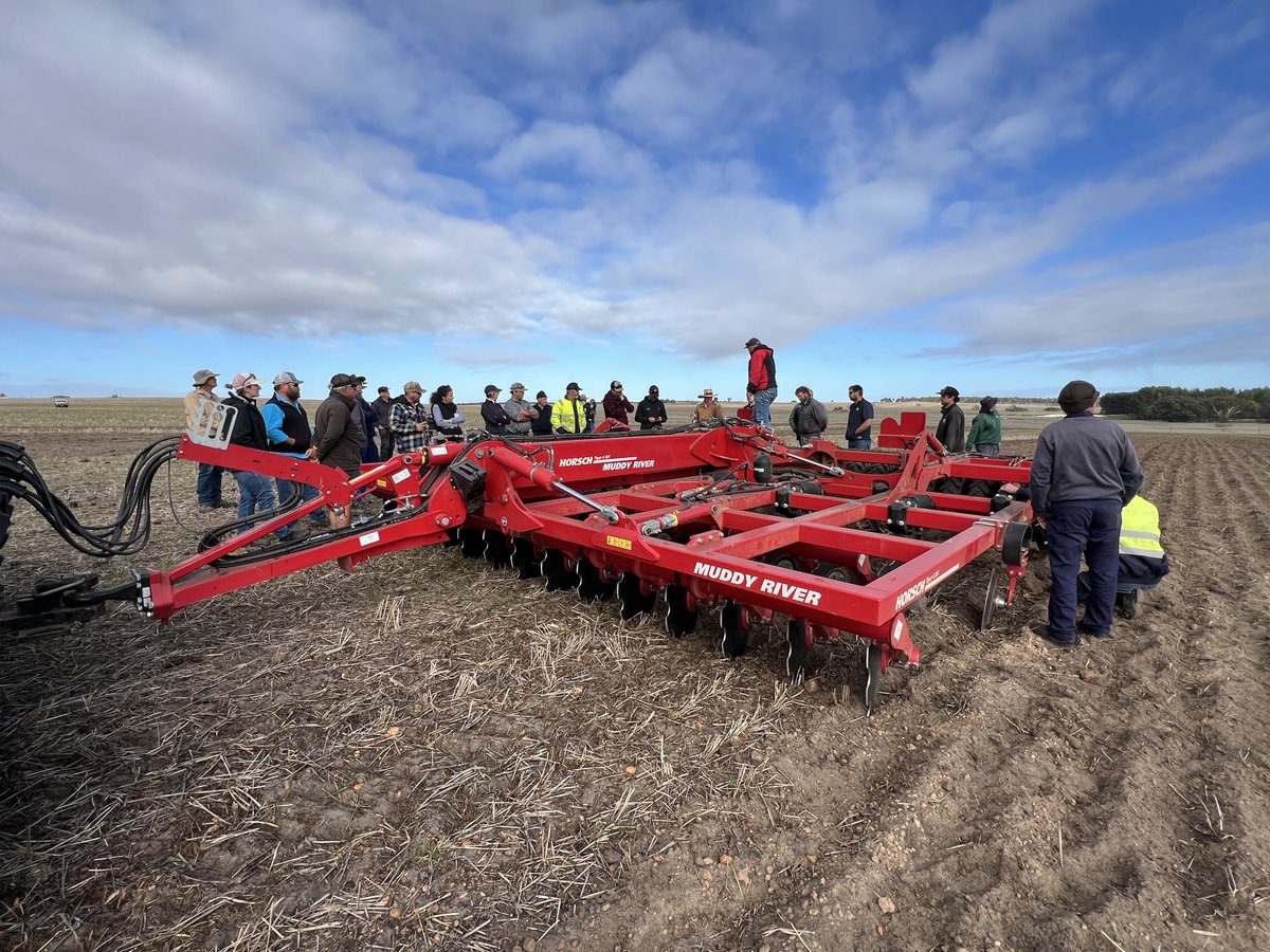 West Midlands Group (@wmg_wa) on Twitter photo Join WMG & Summit this Wednesday!
• Soil amelioration machinery on display
• Meet new WMG EO Gabby Carrivick
• Full Summit trial site tour (N x S, BiOWiSH, H2Optimise)
• Refreshments & farmer discussions
🕑 2–6PM | Free entry
🔗 Register: trybooking.com/DEKCV Join WMG & Summit this Wednesday!
• Soil amelioration machinery on display
• Meet new WMG EO Gabby Carrivick
• Full Summit trial site tour (N x S, BiOWiSH, H2Optimise)
• Refreshments & farmer discussions
🕑 2–6PM | Free entry
🔗 Register: trybooking.com/DEKCV