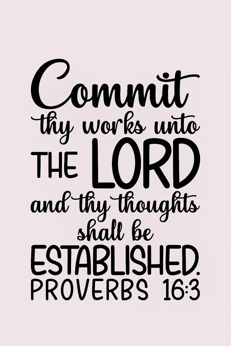 Proverbs 16:3
