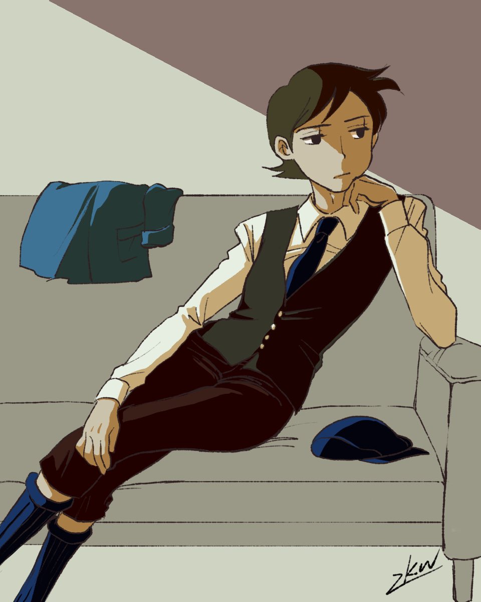 A rest in the sunset
ー束の間の休息ー

#professorlayton