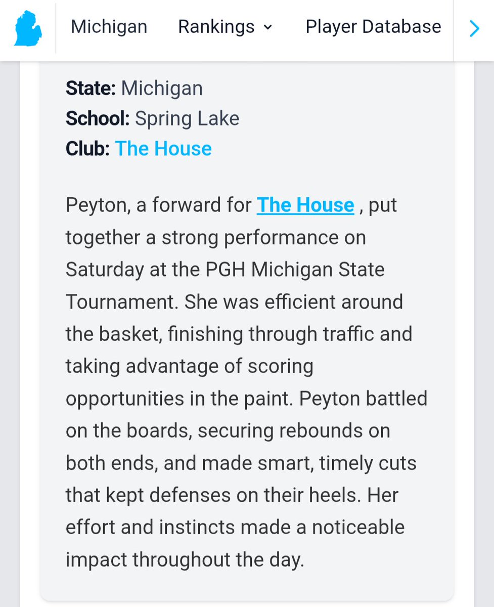 Evan Bell (@coachevanbell) on Twitter photo Excited to have <a href="/peytonhein34/">Peyton Hein</a> 🔒 in for the <a href="/prepare2_win/">Prepare 2 Win Basketball</a> #headlinersinvitational ! She's strong in the paint on both ends & college coaches will want to see her compete on October 26th! Great write up by <a href="/pgh_Danyle/">PrepGirlsHoopsDanyle</a> Excited to have <a href="/peytonhein34/">Peyton Hein</a> 🔒 in for the <a href="/prepare2_win/">Prepare 2 Win Basketball</a> #headlinersinvitational ! She's strong in the paint on both ends & college coaches will want to see her compete on October 26th! Great write up by <a href="/pgh_Danyle/">PrepGirlsHoopsDanyle</a>