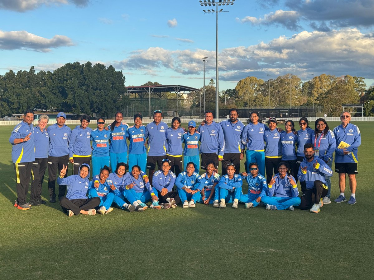One-day series in the bag! 👍 

India A signing off from Australia with a 2-1 win in the one-dayers! 👏
