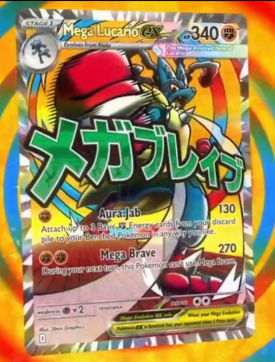 pokemondealsuk's tweet photo. 🚨 HUGE REVEAL at Pokémon Worlds 2025! 🚨
MEGA EX cards coming to the new tcg sets, including Mega Charizard X EX! 😱🔥
✨ Mega Charizard X EX
🐉 Mega Dragonite EX
🌸 Mega Gardevoir EX
🥊 Mega Lucario EX
#PokemonTCG #PokemonWorlds2025 #CharizardEX https://t.co/UmPlYkOkBP