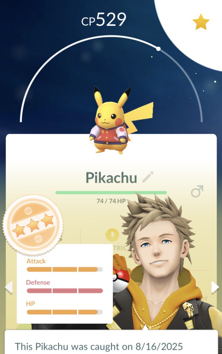 demonichunny's tweet photo. For everyone who plays #PokemonGO how common is it to have two of the same stats like this? I caught them with remote raid passes from home and just now realized they were the same without me doing anything to them. https://t.co/b1kA0Ua0MW