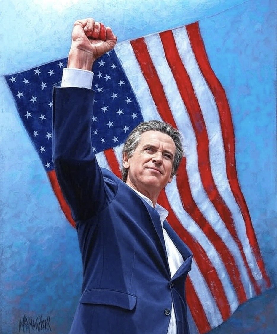 <a href="/GavinNewsom/">Gavin Newsom</a> <a href="/KidRock/">KidRock</a> Real American patriots stand with Gavin Newsom