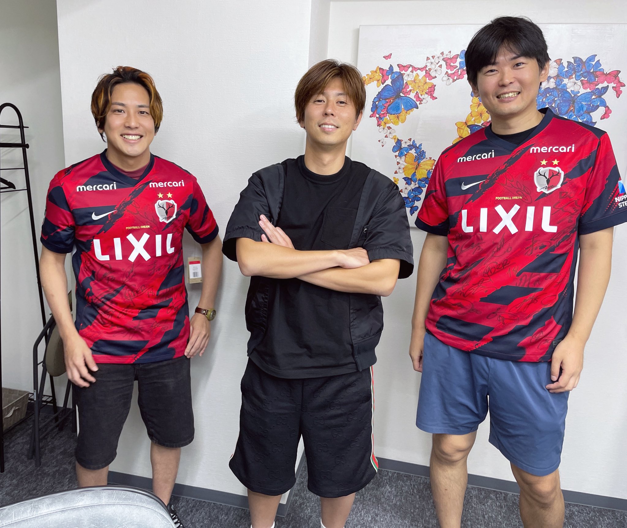 鹿島アントラーズ ブライトン戦限定ユニフォーム XLサイズ 安西幸輝 今日は、安西選手の誕生日です！ 仲良しの早川選手から安西選手
