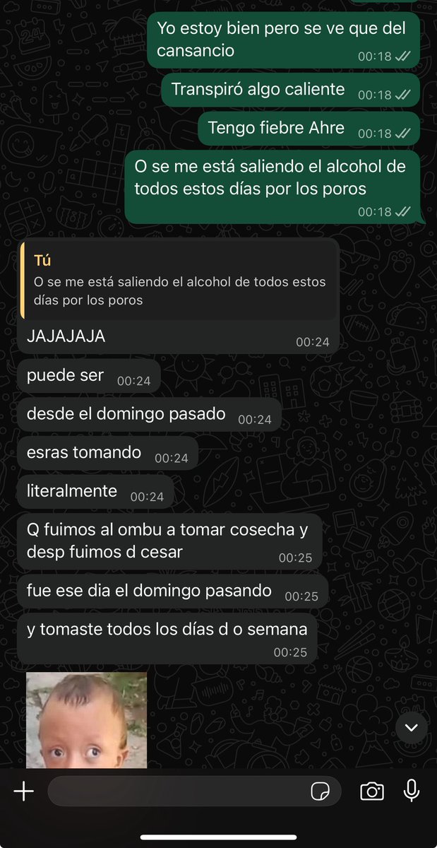 Me tome literal lo de ahogar penas creo