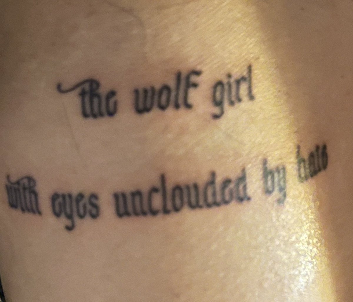 CatMcc97's tweet image. new tattoos alert