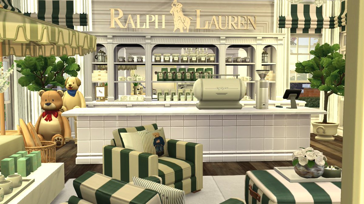 Willian10L's tweet image. Ralph&apos;s Coffee and Bistro 

 #Sims4 #Simscc #simsbr #brindletonbay #Hamptons #thesims #showyourbuilds #simscommunity #Ralphlaurent