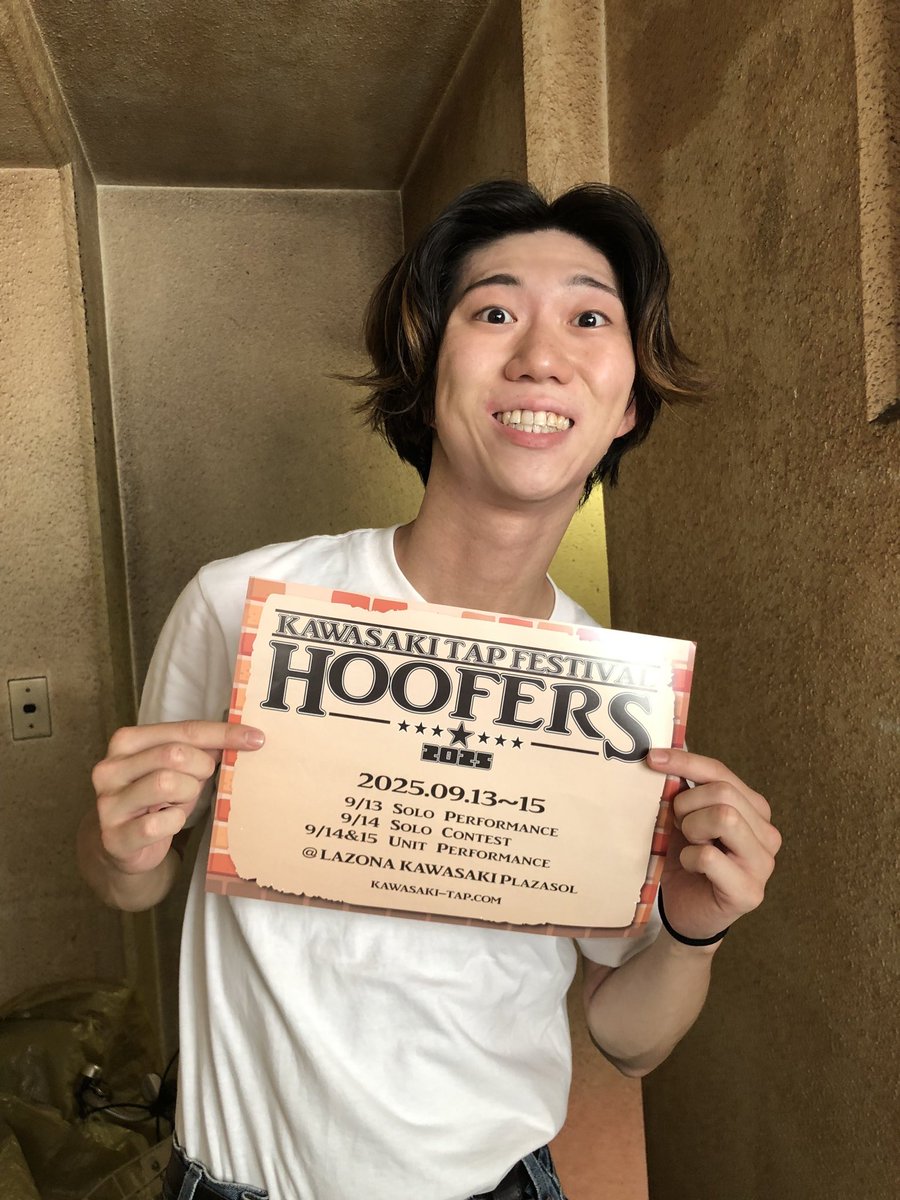 sothat_tap's tweet photo. #KAWASAKITAPFESTIVAL ソロパフォーマンスのリハーサルでした！

皆さんにも楽しんでいただけるような内容になりそうです！

9/13 18:30開場19:00開演でございます！

チケットご用意できますのでご連絡下さい！

https://t.co/crBCGhCisN https://t.co/RqHZm8oGc4